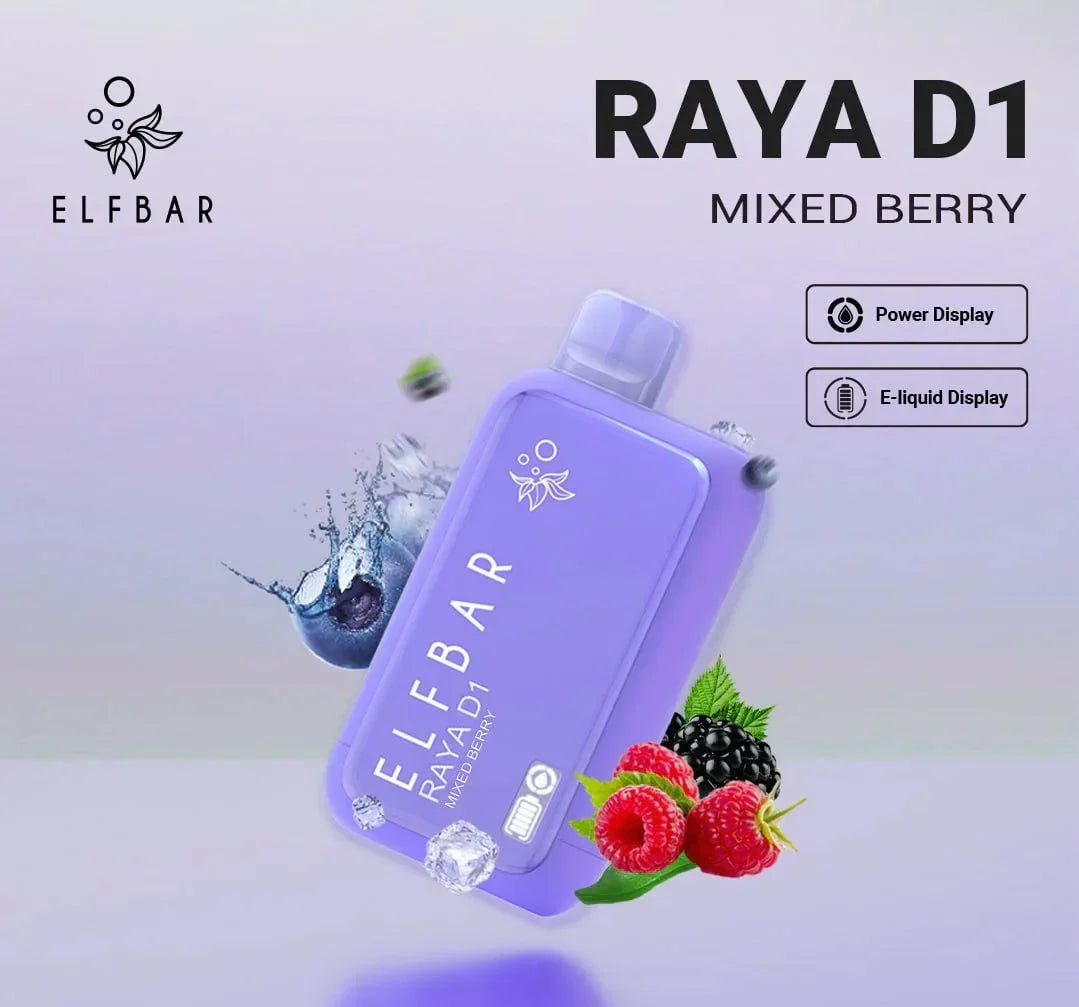 ELF BAR RAYA D1 – Mixed Berry - Vape Shop Nagpur