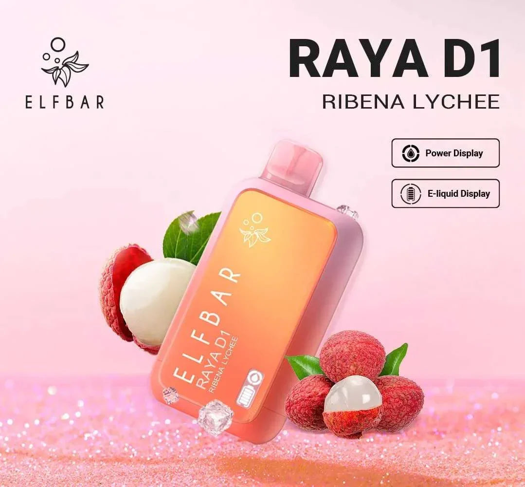 ELF BAR RAYA D1 – Ribena Lychee - Vape Shop Nagpur