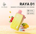 ELF BAR RAYA D1 – Mango Strawberry Ice Cream - Vape Shop Nagpur