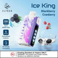 Elf Bar Ice King – Blackberry Cranberry – 30K - Vape Shop Nagpur