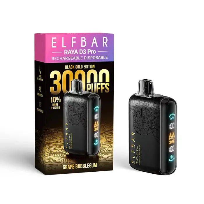 Elf Bar Raya D3 Pro 30 K – Grape Bubblegum - Vape Shop Nagpur