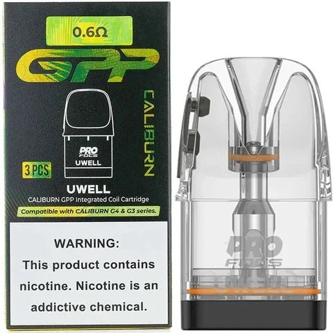 Uwell Caliburn GPP Replacement Pod (0.6Ω) - Vape Shop Nagpur
