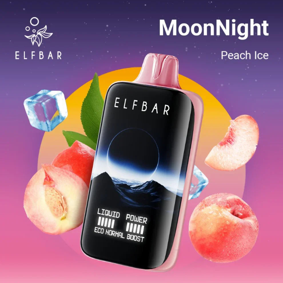 Elf Bar Moon Night 40K – Peach Ice - Vape Shop Nagpur