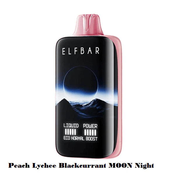 Elf Bar MoonNight 40K – Peach Lychee Blackcurrant - Vape Shop Nagpur